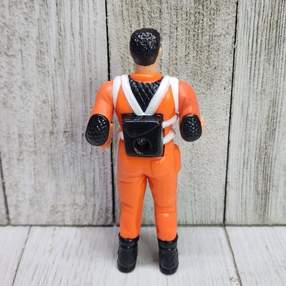 Vintage Mcdonald's Gravity Wheel Action Man Figure 2001 Hasbro 4'' Tall - Picture 2 of 5